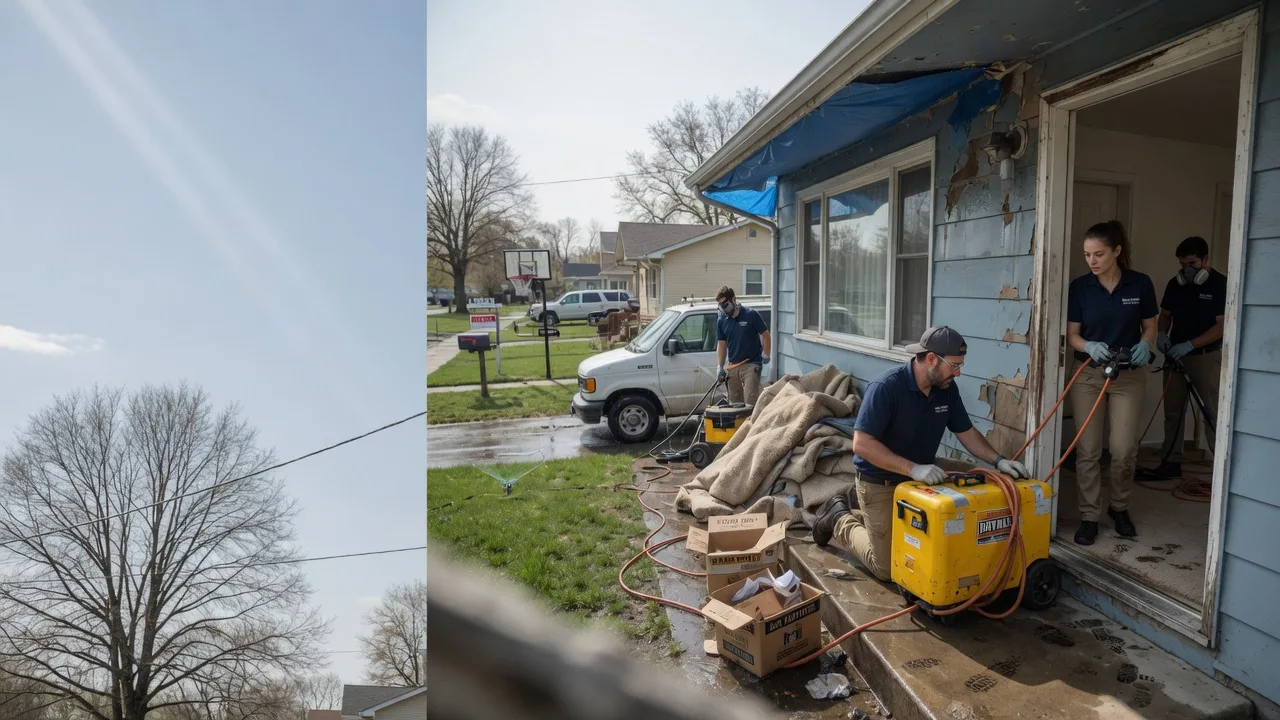 Basement Flood Cleanup in Enning, SD near me